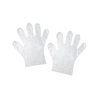 MAURY'S GUANTI MONOUSO IGIENICI IN POLIETILENE ALTA DENSITA' 400 PZ