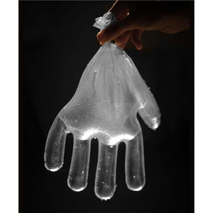 MAURY'S GUANTI MONOUSO IGIENICI IN POLIETILENE ALTA DENSITA' 400 PZ