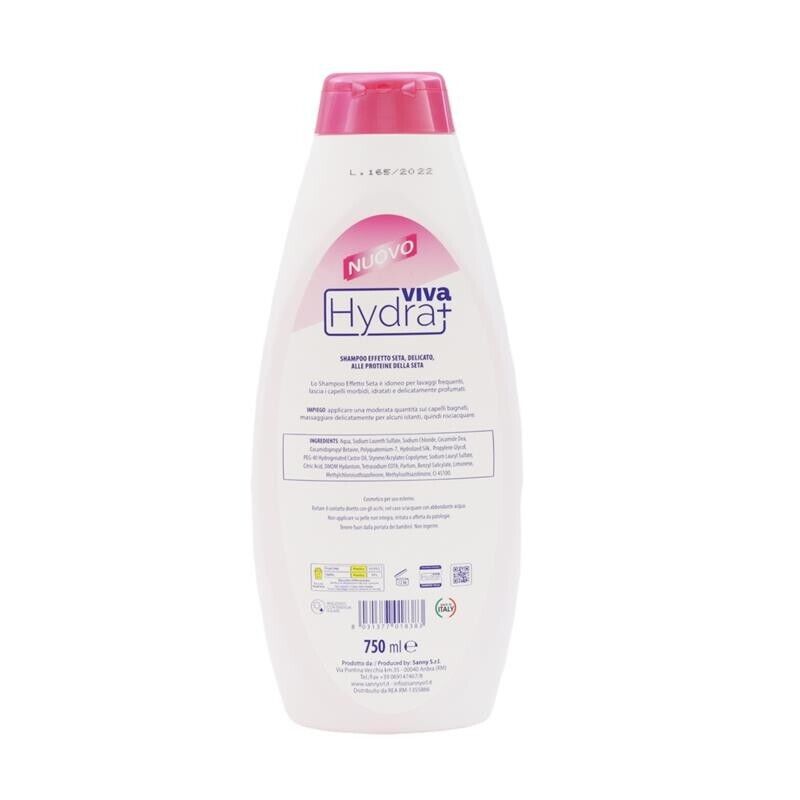HYDRA VIVA+ SHAMPOO DELICATO ALLE PROTEINE DELLA SETA IN FORMATO DA 750 ML