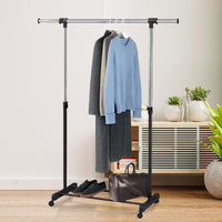 MAURY'S APPENDIABITI TELESCOPICO REGOLABILE IN ALTEZZA 80 X 41 X H93-155 CM