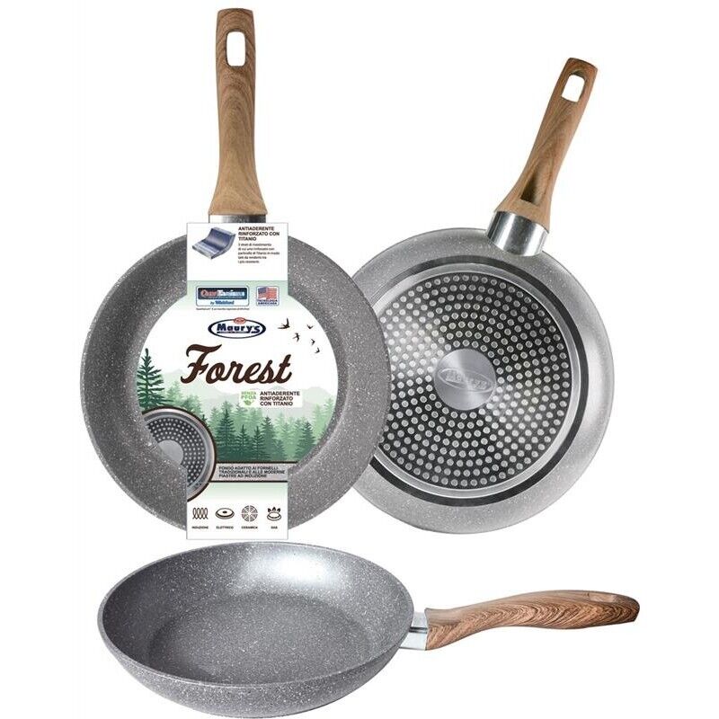 MAURY'S FOREST PADELLA CON MANICO REALIZZATA IN TITANIO RINFORZATO 30 CM