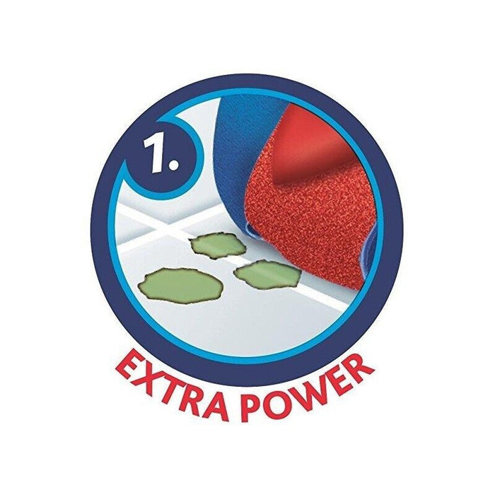 VILEDA SUPERMOCIO 3 ACTION COMPLETO SECCHIO STRIZZATORE MOP MANICO IN 3 PEZZI