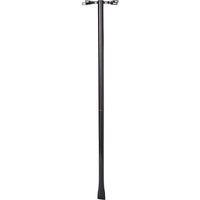 CASSETTA POSTALE SERIE AMERICA ROSSA 17 X 48 X H22  CON PALO DI SUPPORTO ALUBOX