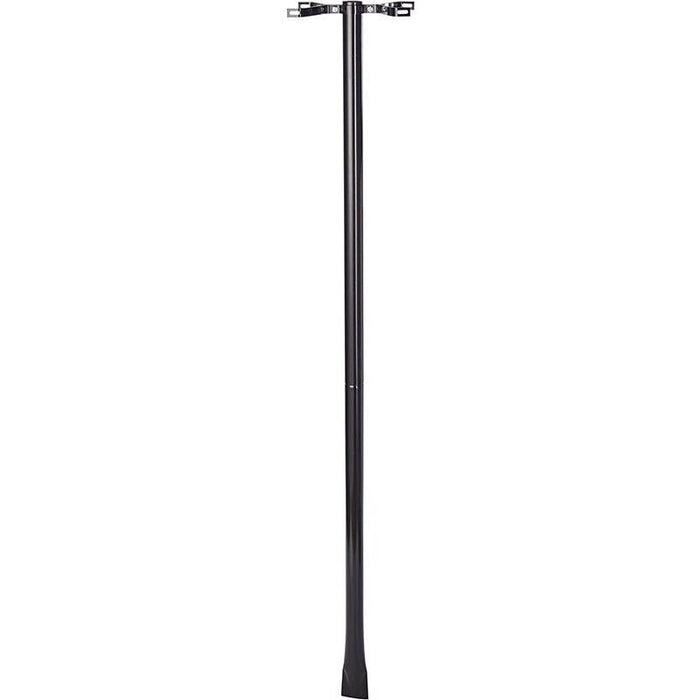 CASSETTA POSTALE SERIE AMERICA ROSSA 17 X 48 X H22  CON PALO DI SUPPORTO ALUBOX