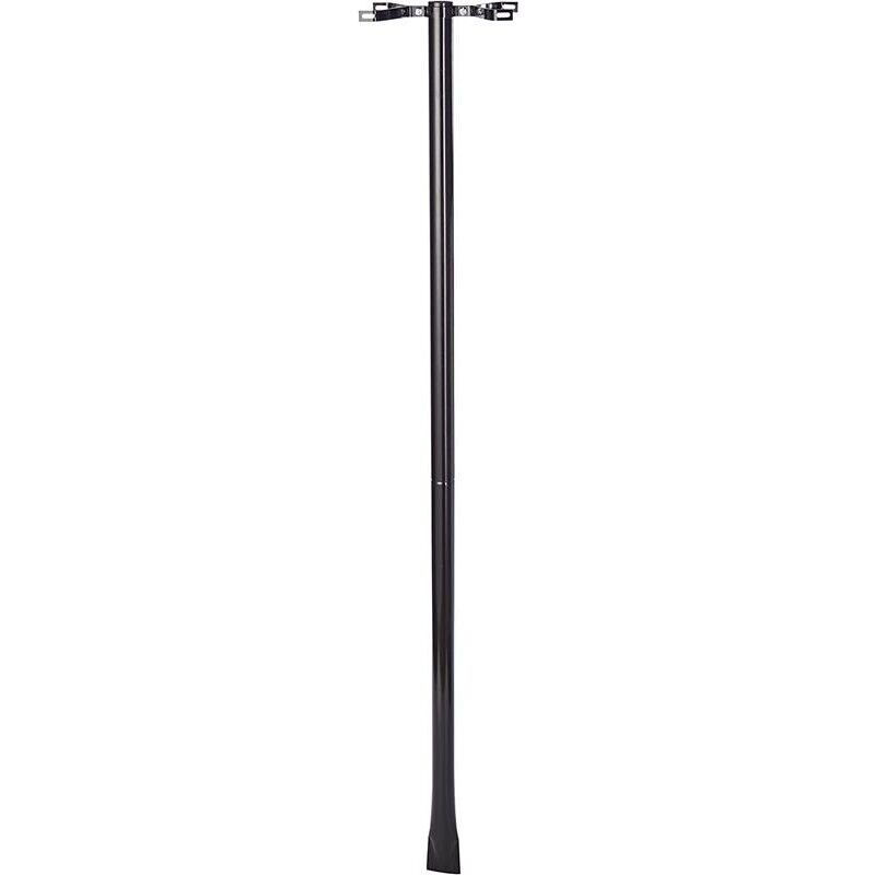 CASSETTA POSTALE SERIE AMERICA ROSSA 17 X 48 X H22  CON PALO DI SUPPORTO ALUBOX