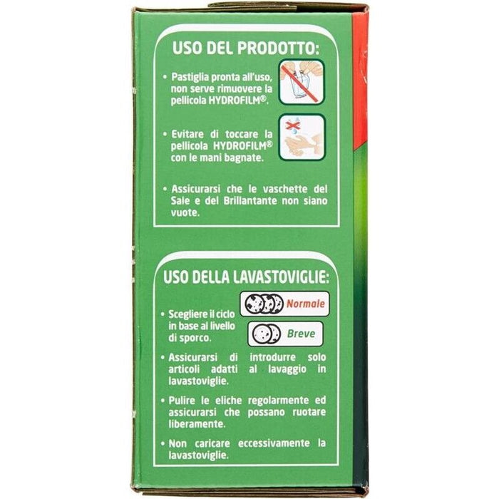 TABS SVELTO LAVASTOVIGLIE CLASSICO FORMATO DA 32 PEZZI