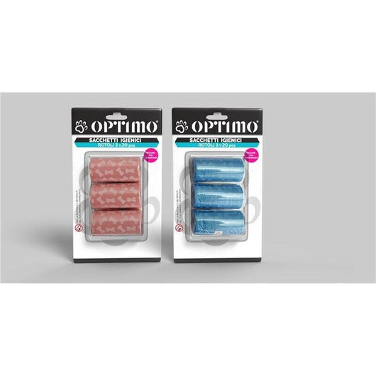SET 3 X 20 SACCHETTI IGIENICI PER ANIMALI MISURA MEDIA
