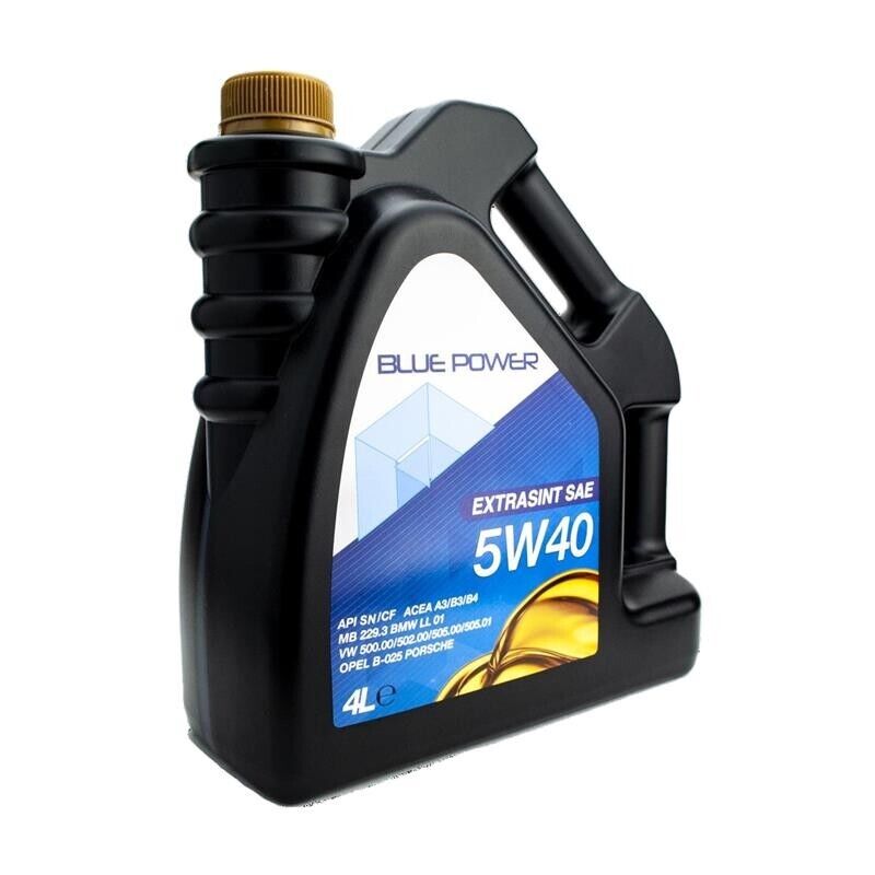OLIO AUTO BLU POWER 5W40 EXTRASINT SAE FORMATO DA 3.5 LT