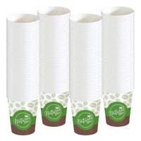 SET 200 BICCHIERI IN CARTONCINO BIO CAPIENZA 160-190 ML