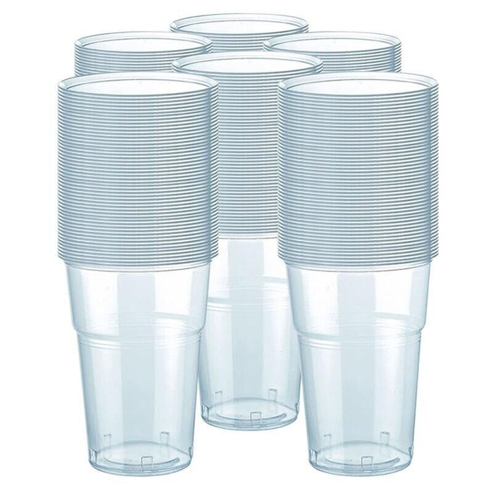 MAURY'S SET DA 300 BICCHIERI IN PLASTICA TRASPARENTE DA 200/250 CC
