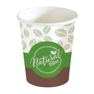 SET 200 BICCHIERI IN CARTONCINO BIO CAPIENZA 160-190 ML