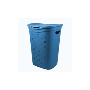 COLORS PORTA BIANCHERIA BLU AVIO DA 55 LT IN PLASTICA RESISTENTE