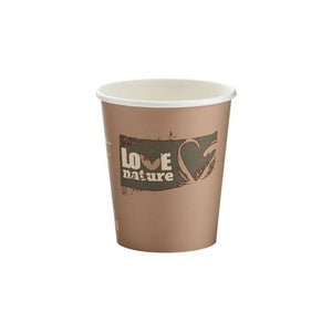 SET 200 BICCHIERI IN CARTONCINO BIO CAPIENZA 160-190 ML