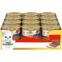 SET 24 CONFEZIONI GOURMET GOLD MOUSSE AL MANZO 85 GRAMMI