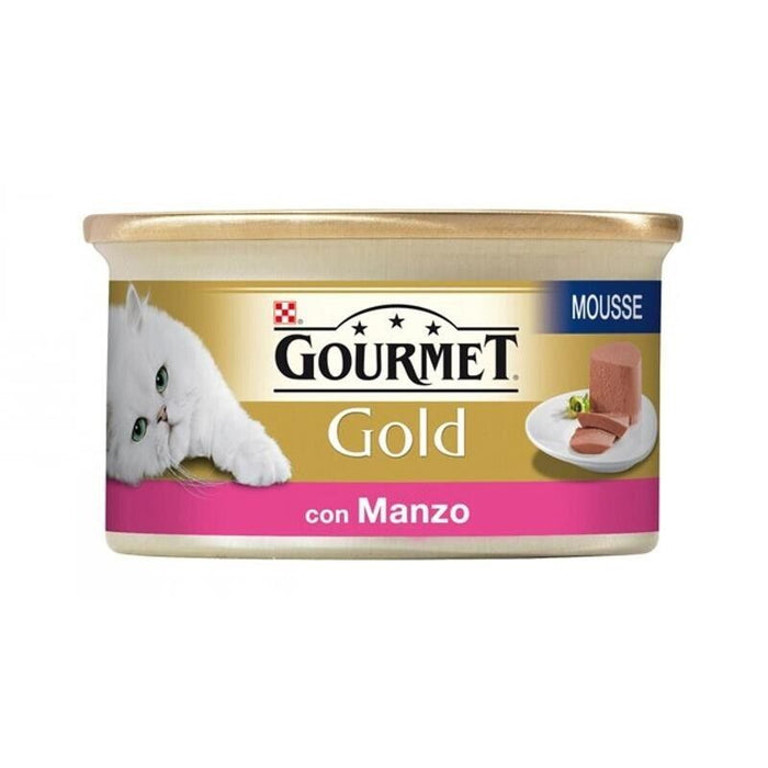 SET 24 CONFEZIONI GOURMET GOLD MOUSSE AL MANZO 85 GRAMMI