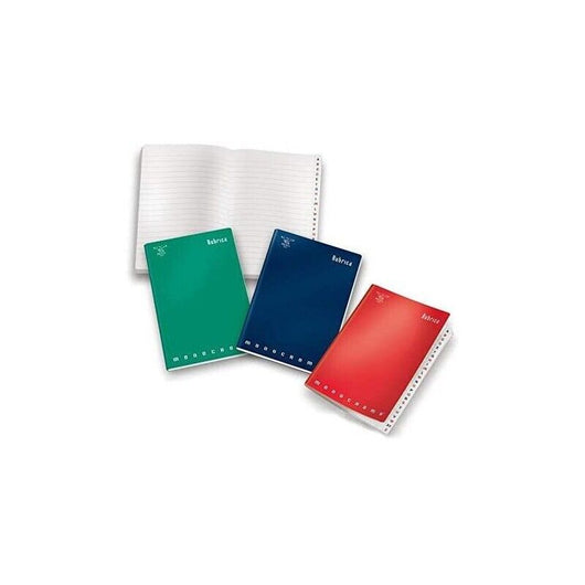 SET 10 RUBRICHE TELEFONICHE PIGNA MONOCROMO FORMATO A5 1 RIGO COLORE ASSORTITO