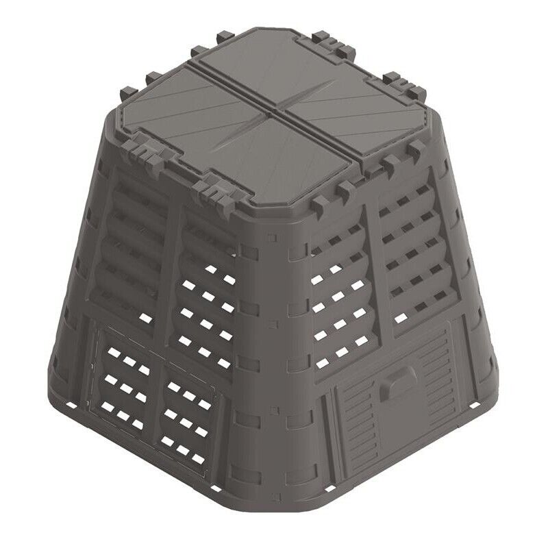 COMPOSTIERA BRIXO ECO BOX RUGBY 420 LT 89 X 89 X H80 CM