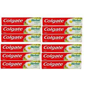 SET 12 CONFEZIONI DI COLGATE DENTIFRICIO HERBAL DA 75ML