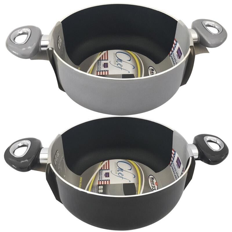 MAURY'S CHEF INDUCTION CASSERUOLA 20 CM CON FONDO IN TECNOLOGIA XYLAN