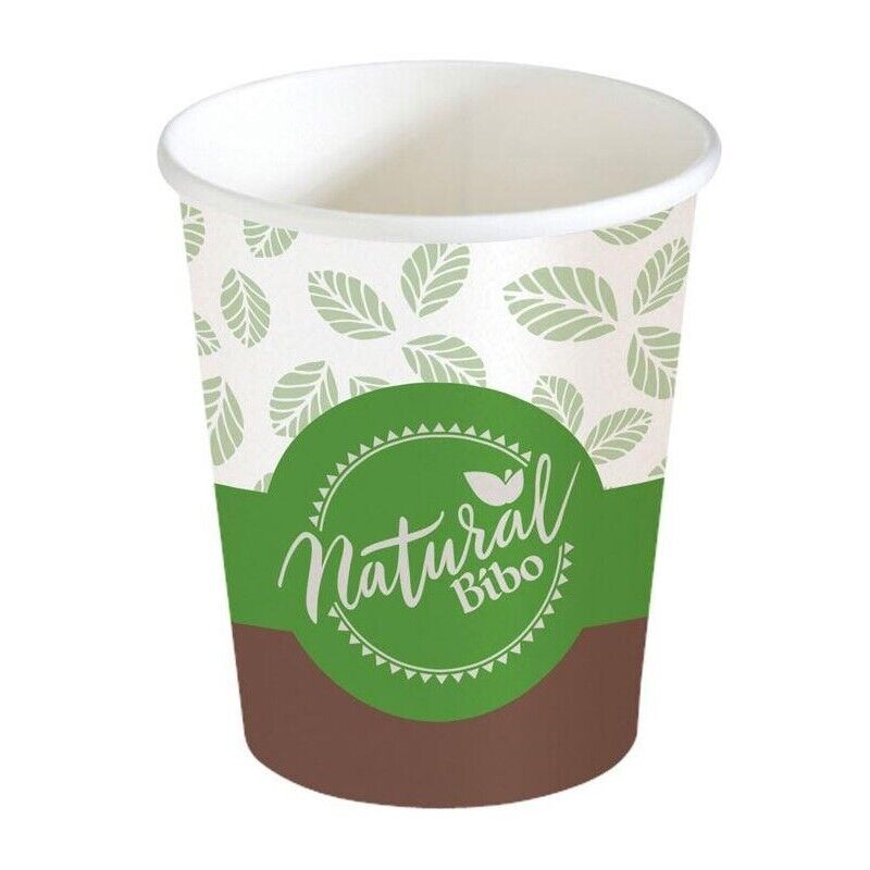 SET 200 BICCHIERI IN CARTONCINO BIO 160/170 ML
