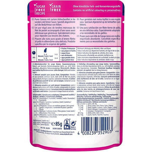 SET 23 BUSTINE POESIE DELI SAUCE 85GR POLLO JUNIOR PER GATTI 2-12 MESI