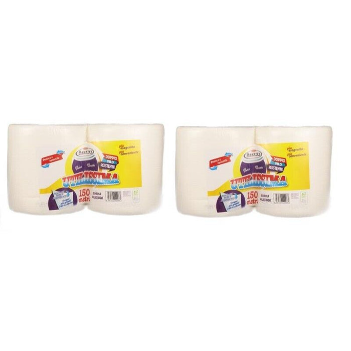 MAURY'S SET 2 BOBINE MULTIUSO UTILISSIMA IN 2 ROTOLI 150 METRI