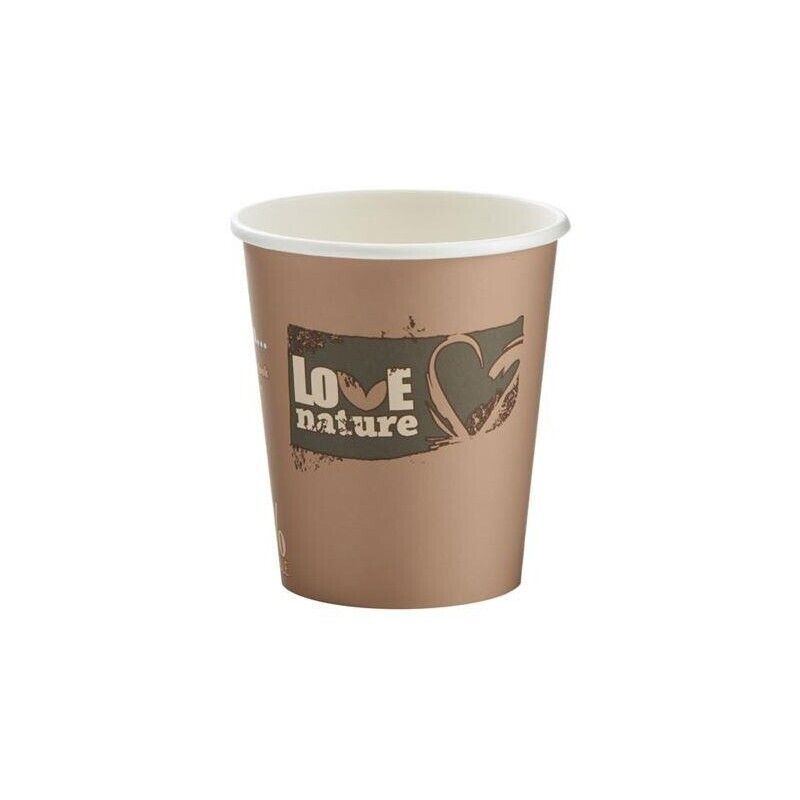 SET 200 BICCHIERI IN CARTONCINO BIO 160/170 ML