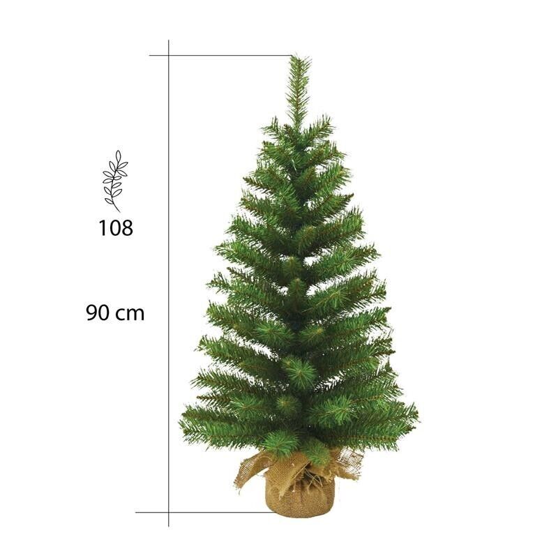 MAURY'S ALBERO DI NATALE JUTA 90 CM VERDE