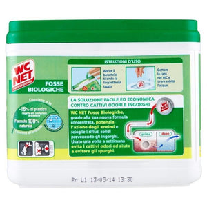 SET 6 CONFEZIONI DI WC NET FOSSE BIOLOGICHE PASTIGLIE DA 300 GR 12PZ CIASCUNA