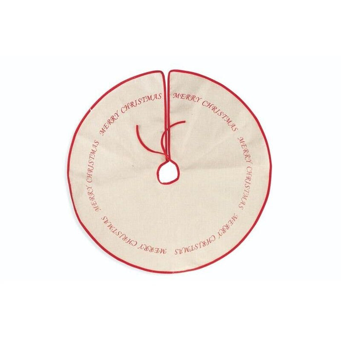 MAURY'S SOTTO ALBERO DI NATALE  MERRY CHRISTMAS 90 CM ROSSO E BIANCO