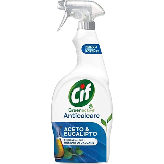 CIF GREENACTIVE SPRAY ANTICALCAREALL' ACIDO CITRICO E EUCALIPTO IN FORMATO DA 650 ML