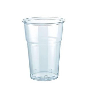 BIBO SET DA 500 BICCHIERI IN PLASTICA TRASPARENTE DA 200/250 CC