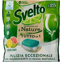 SVELTO POWER BY NATURE TABS PER LAVASTOVIGILIE DA 25 PEZZI AGLI AGRUMI