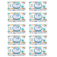 SET 10 CONFEZIONI DA 72 TRUDY BABY CARE SALVIETTINE UMIDIFICATE NETTARE DI FIORI