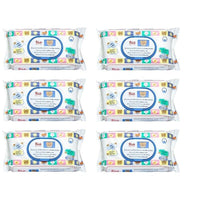 SET 6 CONFEZIONI DA 72 TRUDY BABY CARE SALVIETTINE UMIDIFICATE NETTARE DEI FIORI
