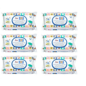 SET 6 CONFEZIONI DA 72 TRUDY BABY CARE SALVIETTINE UMIDIFICATE NETTARE DEI FIORI