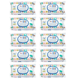SET 10 CONFEZIONI DA 72 TRUDY BABY CARE SALVIETTINE UMIDIFICATE NETTARE DI FIORI