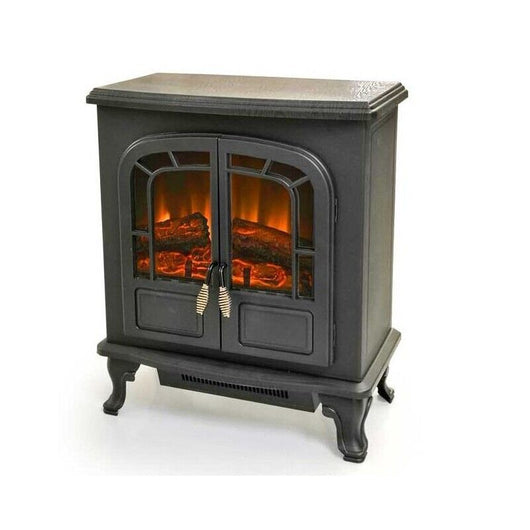 CAMINETTO ELETTRICO AD ARIA CALDA CON EFFETTO FIAMMA 50 X 28 X H60 CM