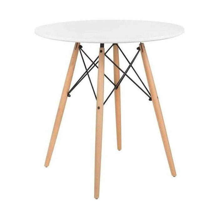 URBAN INDUSTRIALTAVOLO TDO IN MDF 80 X H74 CM IN COLORE BIANCO