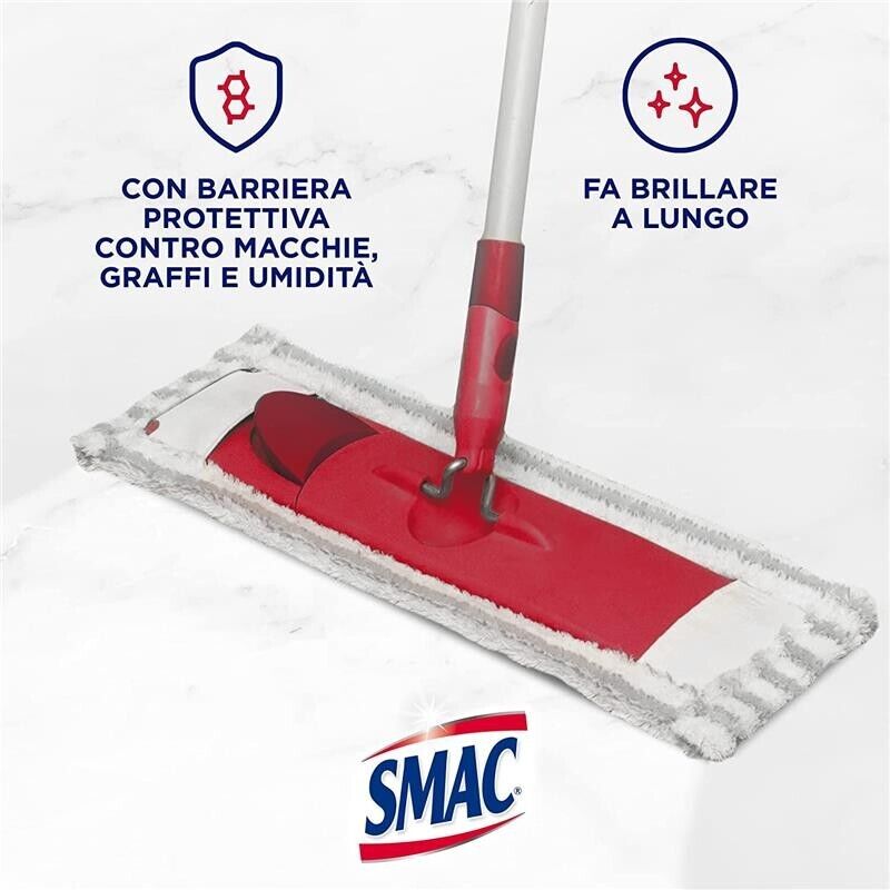 SET 3 CONFEZIONI SMAC TOT GIALLO DETERGENTE LAVAINCERA CON CERA DI CARNUBA 1 LT