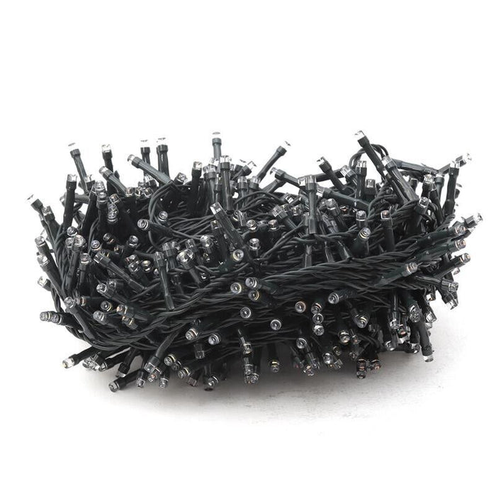 HIGH-TECH LUCI DI NATALE 500 LED BIANCO CALDO DA INTERNO E ESTERNO 26,5 METRI