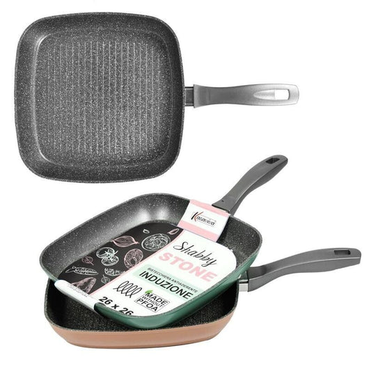 MAURY'S BISTECCHIERA SHABBY STONE QUADRATA 26 X 26 CM IN COLORE ASSORTITO