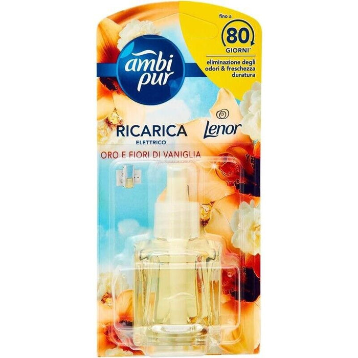 AMBIPUR RICARICA ORO E FIORI DI VANIGLIA IN FORMATO DA 20 ML