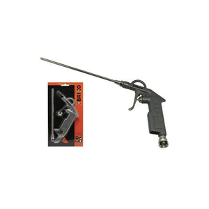 BRIXO PISTOLA PER SOFFIAGGIO A CANNA LUNGA IN ALLUMINIO VERNICIATO