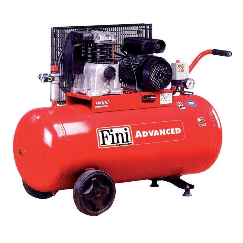 FINI ADVANCED 90 LT COMPRESSORE BICILINDRICO 1,5 KW HP2 SERBATOIO