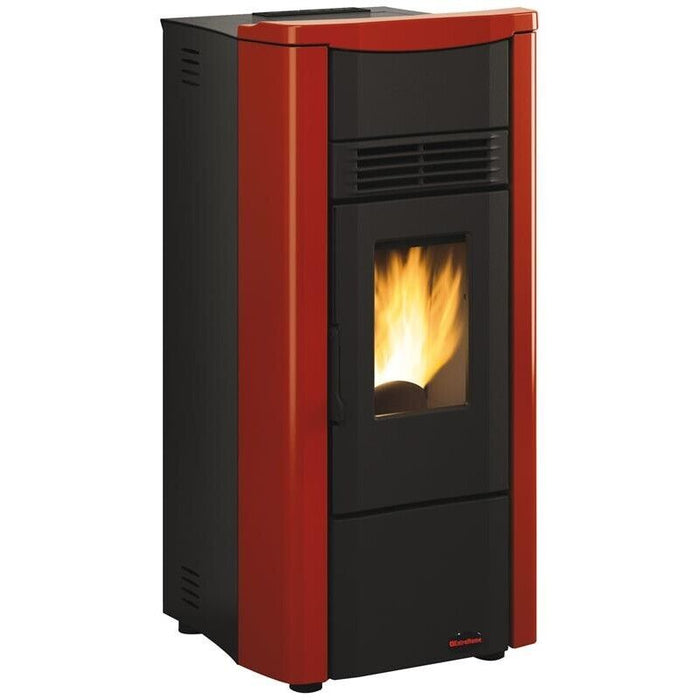 NORDICA STUFA A PELLET GIUSY BORDEAUX 7