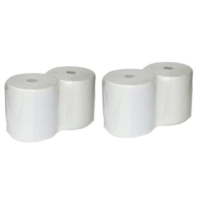 MAURY'S SET 2 COPPIE DI BOBINE MULTIUSO LISCE IN 100% CELLULOSA 800 STRAPPI