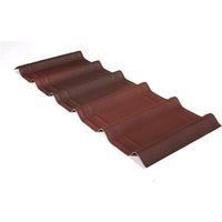 LASTRE A TEGOLE ONDUVILLA ROSSO SFUMATO 107 X 40 CM H 4 CM