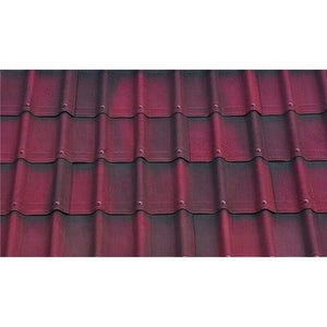 LASTRE A TEGOLE ONDUVILLA ROSSO SFUMATO 107 X 40 CM H 4 CM