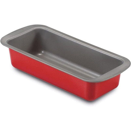 ROSSANA STAMPO PER PLUMCAKE 25X11 CM CON FONDO ANTIADERENTE IN COLORE ROSSO